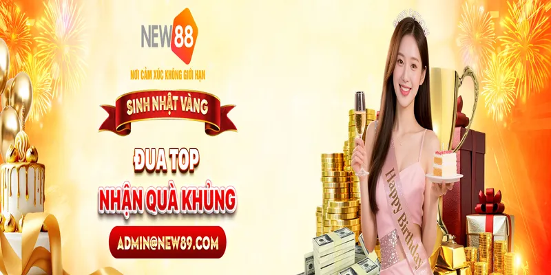 ĐUA TOP NHẬN QUÀ KHỦNG – Đại Nhạc Hội Sinh Nhật NEW88
